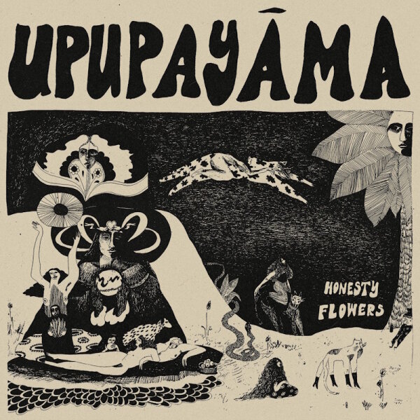 UPUPAYAMA - Honesty Flowers (black) 2LP