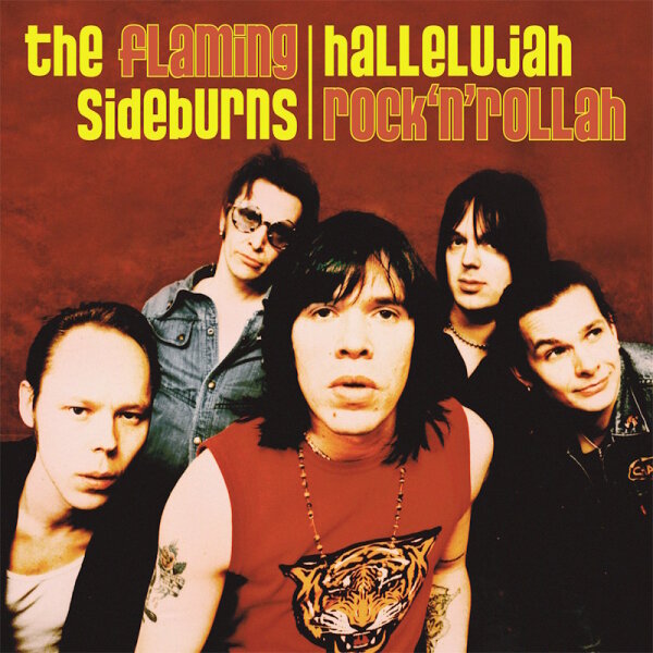 FLAMING SIDEBURNS, THE - Hallelujah RocknRollah (25th Anniversary) (cream white) LP