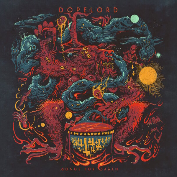 DOPELORD - Songs For Satan (yellow/black cloudburst) LP
