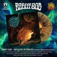ROBOT GOD - Onto The Afterlife (Cerebral Annihilation Edition / Gold + Black Dust + Red Splatter / 150 copies) LP