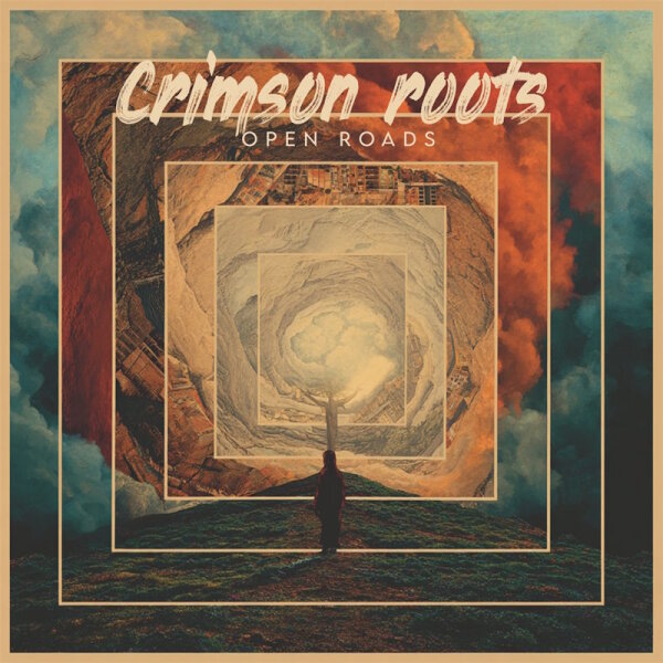 CRIMSON ROOTS - Open Roads (red/black marbled) LP
