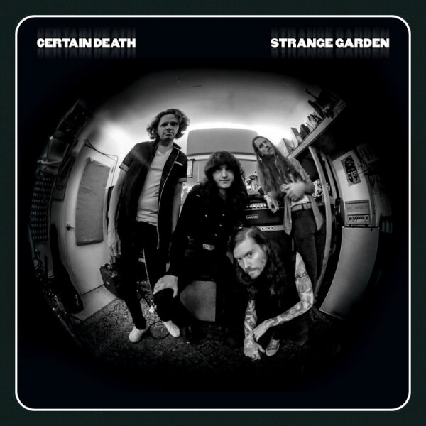 CERTAIN DEATH - Strange Garden (silver/white/black splatter) LP
