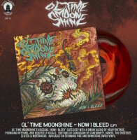 OL TIME MOONSHINE - Now I Bleed (Fire & Brimstone Swirl) LP