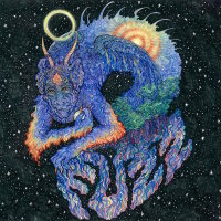 FUZZ - Fuzz (clear blue/black swirl) LP