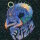FUZZ - Fuzz (clear blue/black swirl) LP