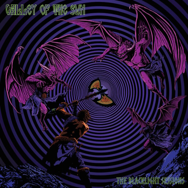 VALLEY OF THE SUN - The Blacklight Sessions (clear+green/pink/purple splatter - 100 copies ultra limited) LP