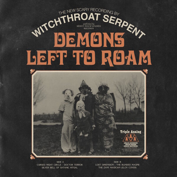 WITCHTHROAT SERPENT - Demons Left To Roam (transparent orange) LP