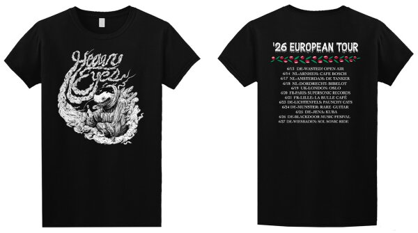 HEAVY EYES, THE - Catfish Tour (black) Size L, T-Shirt