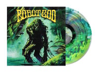 ROBOT GOD - Curse Of The Driven (Something In The Water Edition / Green Liquid + Green Waves + Black Bursts / 50 copies) LP