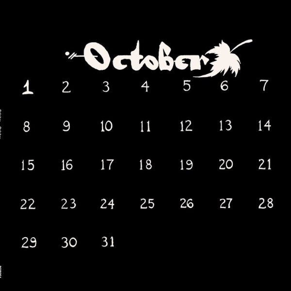 OCTOBER - October (white/black colour-in-colour) LP + After The Fall CD