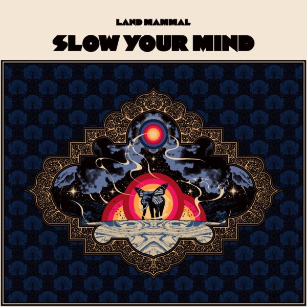 LAND MAMMAL - Slow Your Mind (blue/white/black marbled) LP *MAILORDER EDITION*