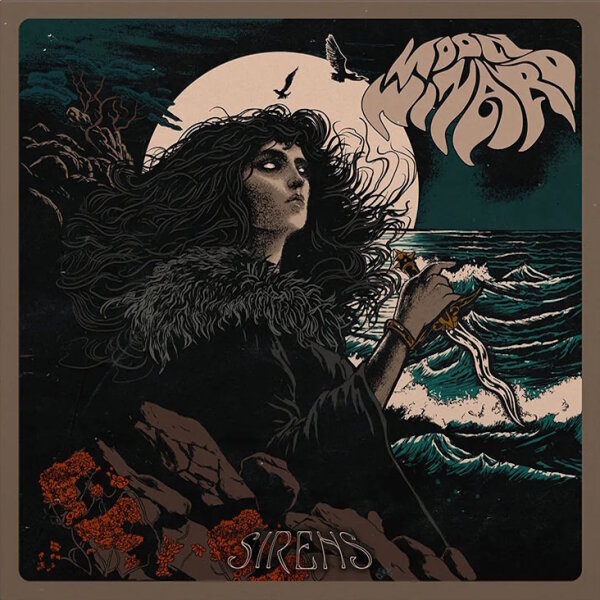 MOON WIZARD - Sirens (red/black marbled) LP