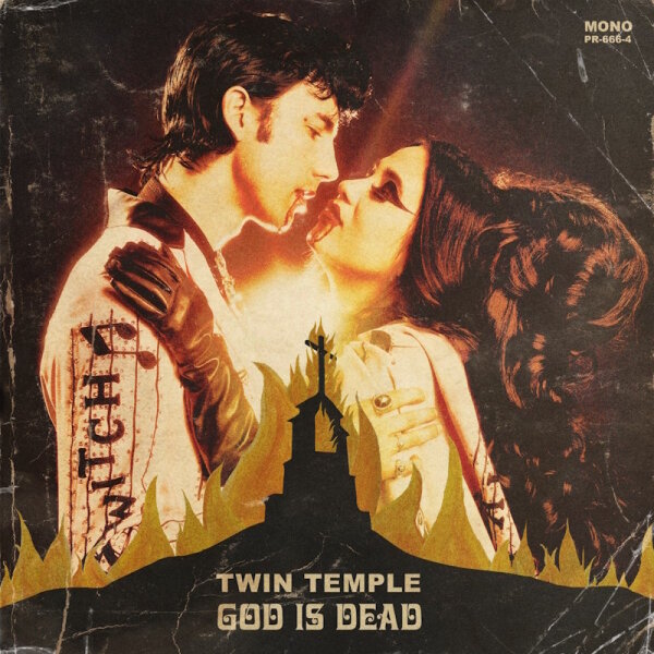 TWIN TEMPLE - God Is Dead (translucent pink) LP