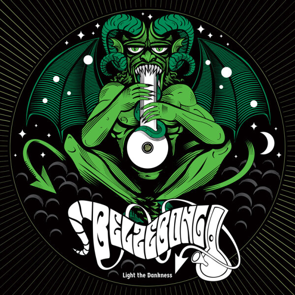 BELZEBONG - Light The Dankness (white/green+black splatter - 100 copies limited) LP