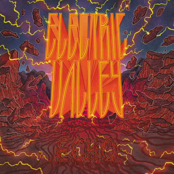 ELECTRIC VALLEY - Echo (Solar Flare splatter) LP