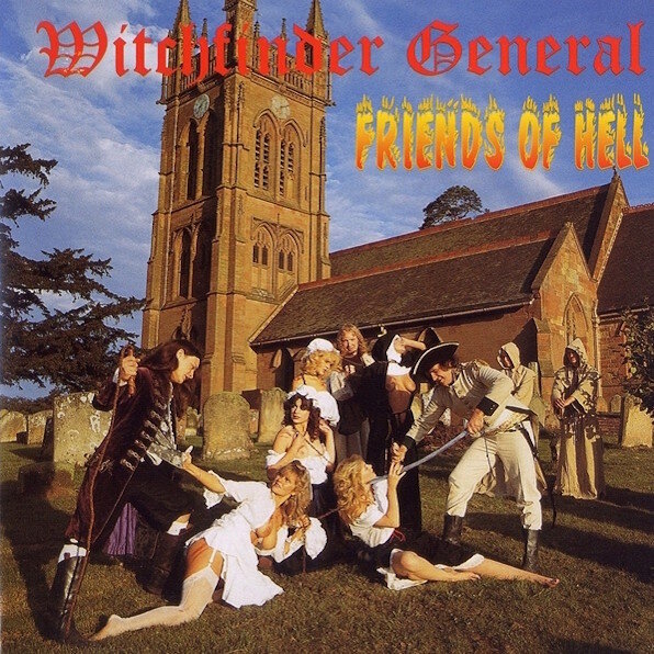 WITCHFINDER GENERAL - Friends Of Hell (black) LP