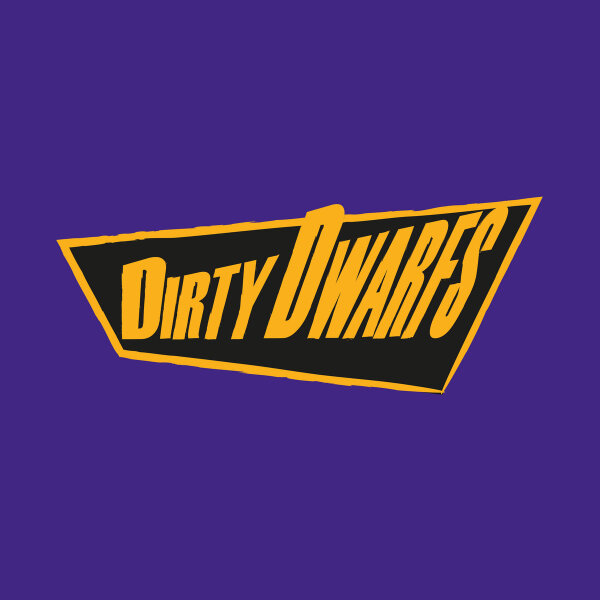 DIRTY DWARFS - Dirty Dwarfs (transparent orange+purple/black/white splatter ) LP