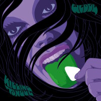 WEDGE - Killing Tongue (green/white ink-spot) LP