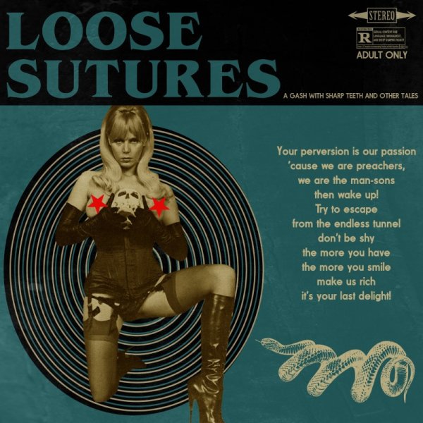 LOOSE SUTURES - A Gash With Sharp Teeth And Other Tales (transparent orange) LP