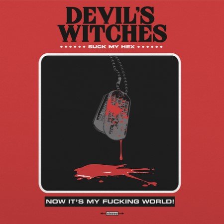 DEVILS WITCHES - Suck My Hex (Blood & Smoke Edition - white/red+black splatter) LP