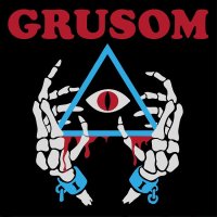 GRUSOM - II (red/blue marbled) LP *BAND EDITION*