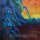 KILLER MOON - Nocturne Into Nebula (red/blue/white marbled) 2LP